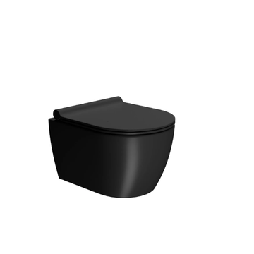 COLOR ELEMENTS 46x35 - Wall-hung ceramic toilet by GSI ceramica - view 3